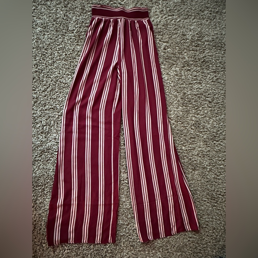 Forever 21 silky wide legged pants
